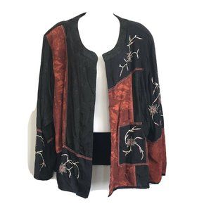 Drapers and Damons embroidered coverall 3x